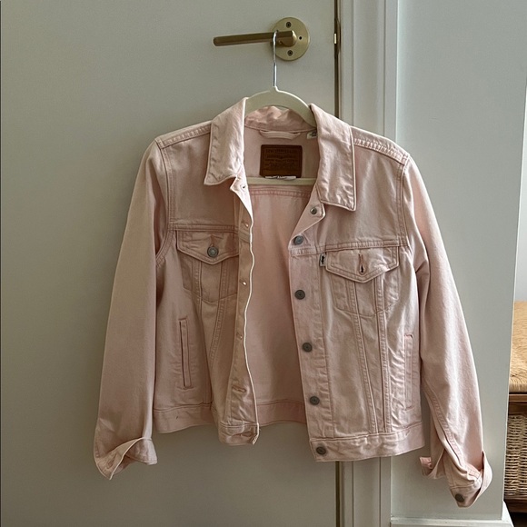 Levi's Pink Jean Jacket - Picture 1 of 2